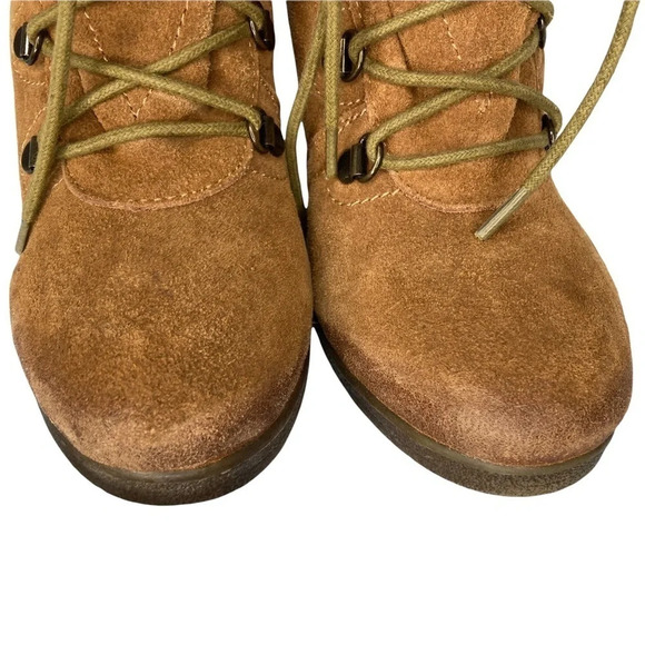 White Mountain "Seguy" Chestnut Wedge Bootie. Sz: 9M - Picture 4 of 10